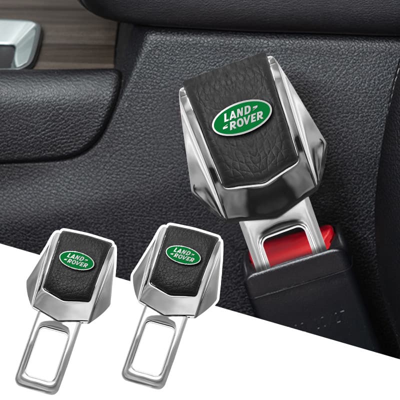 1 Peça/2 Peças Plugue De Cinto De Segurança De Carro De Alta Qualidade Eliminando Alertas Fivela Para Land Rover Range Evoque Velar Freelander Defender Descoberta