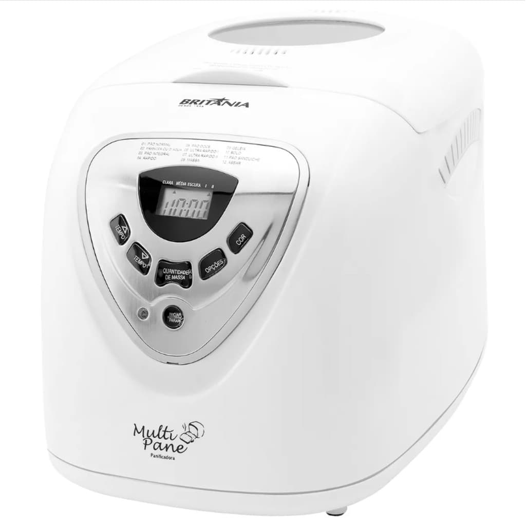 Panificadora Automática Britânia Multipane 127V Branca