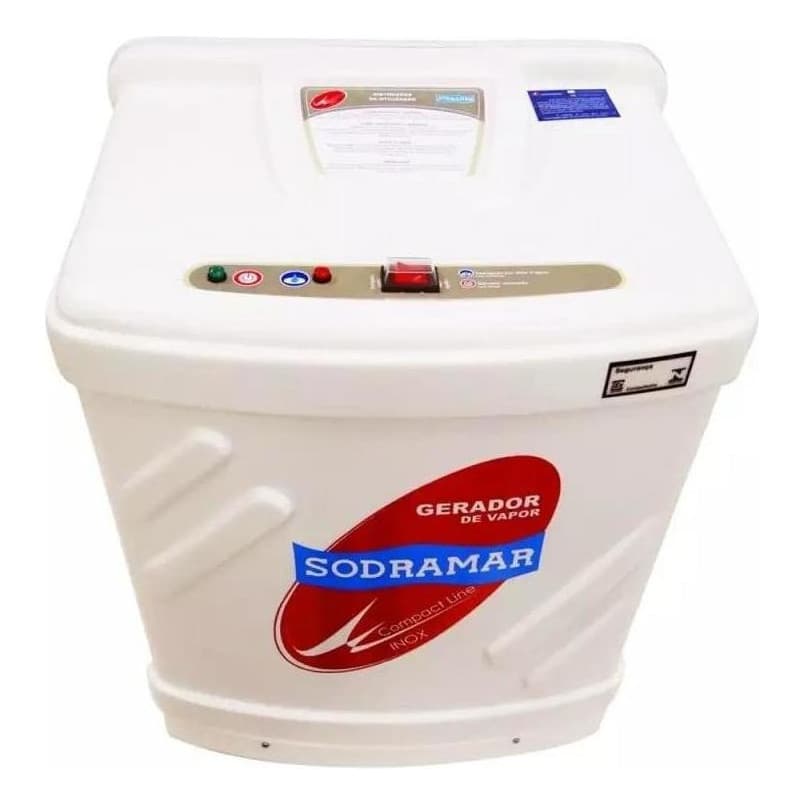 Sauna Compact Line Inox 9 Kw 220 Bifásico Sodramar