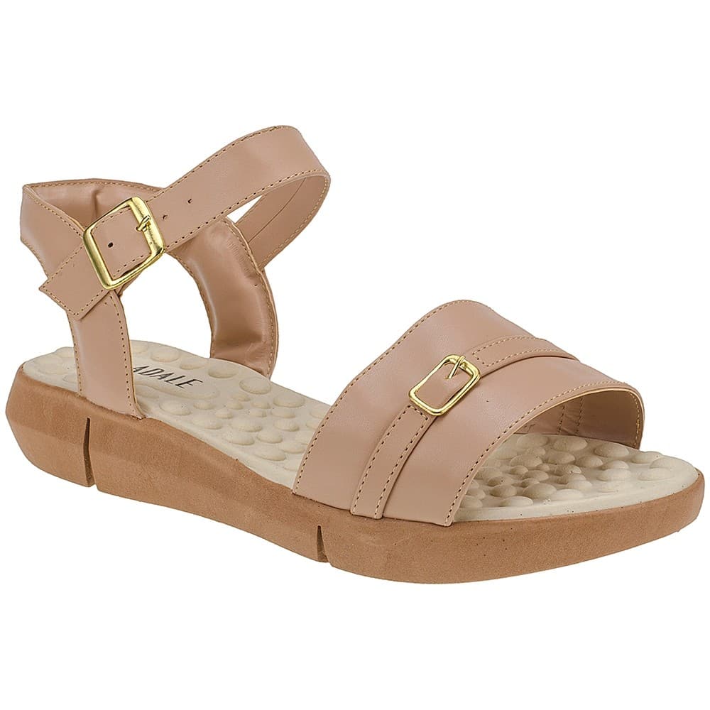 Sandália Feminina Ortopédica Anatômica Confortável Antiderrapante Casual