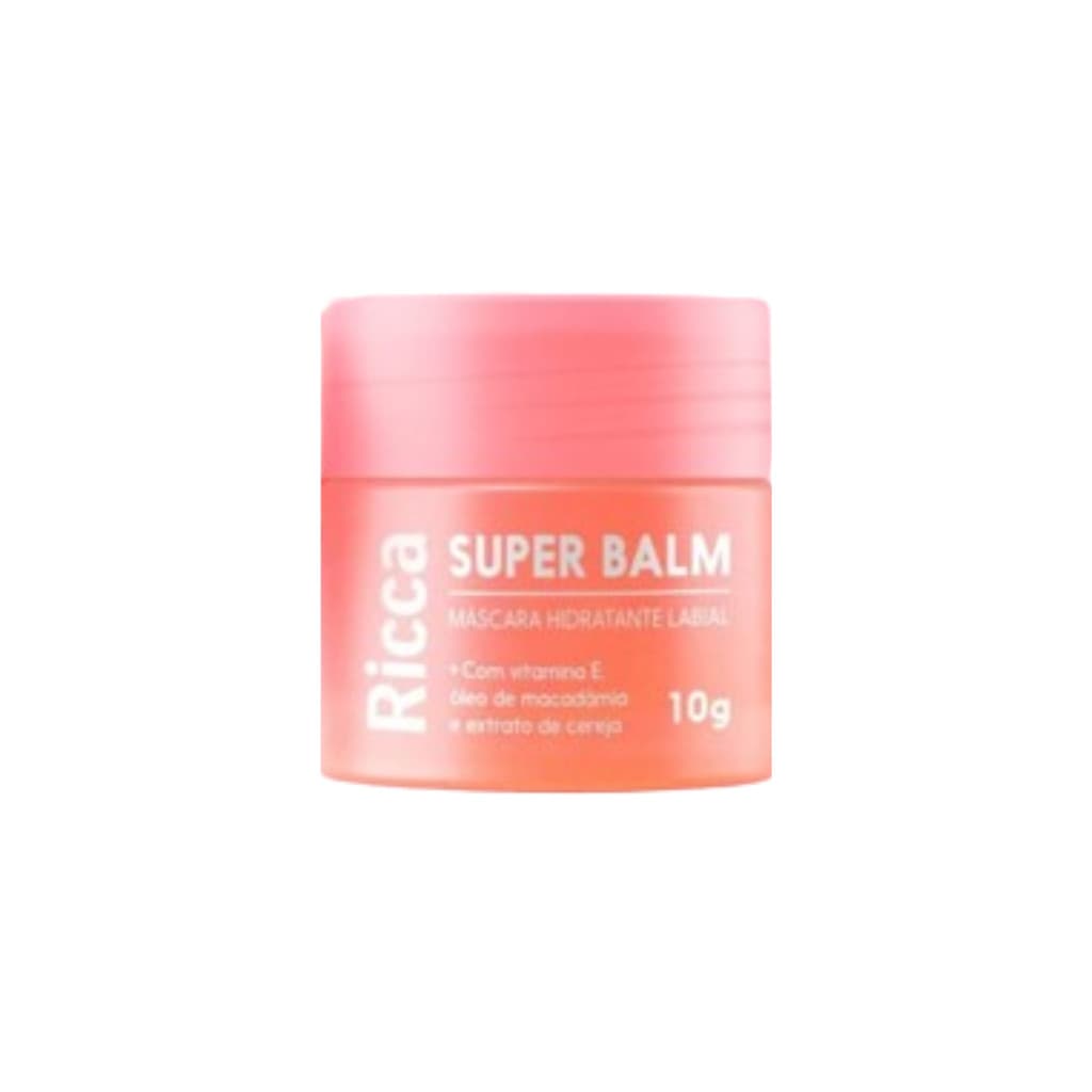 Ricca Super Balm Mascara Hidratante Labial 10g Ref 3826