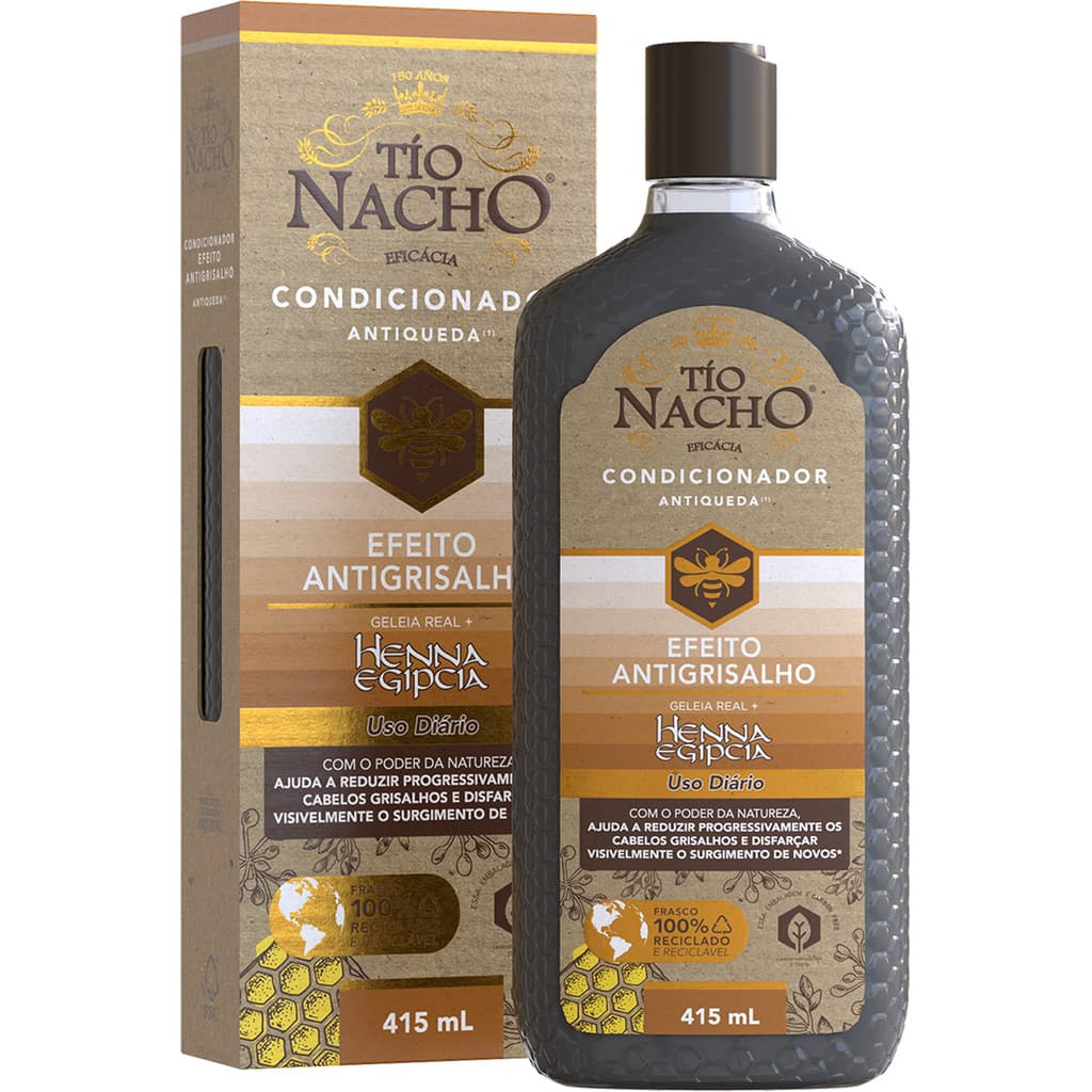 Condicionador Tio Nacho Antigrisalho 415ml