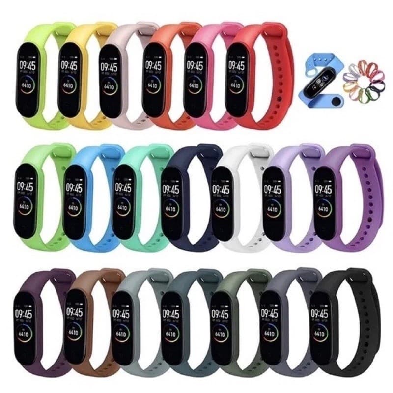 Pulseira Para Mi Band 5 6 7silicone novo lacrado pronta entrega mi band 5 6 7