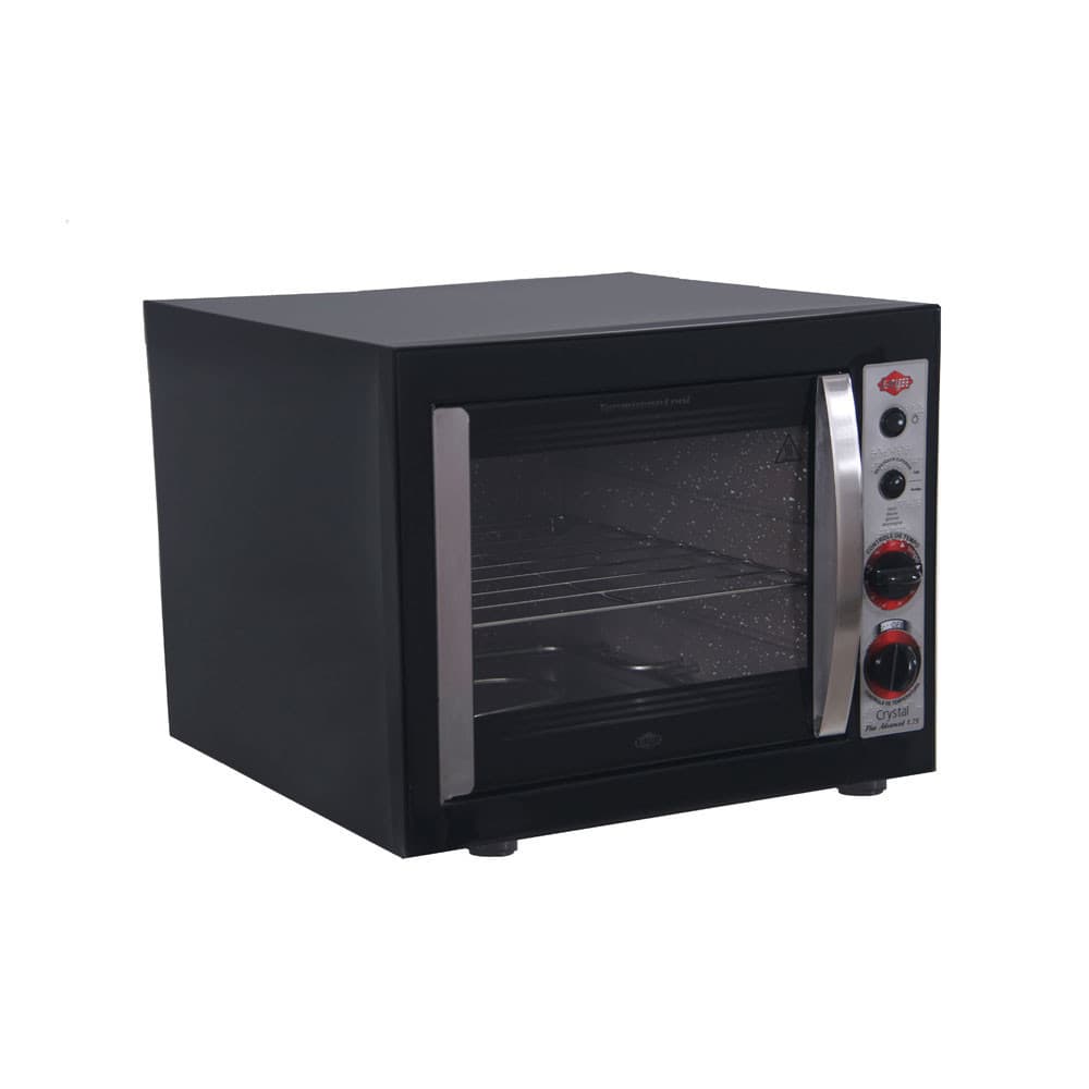 Forno Elétrico Layr 46 Litros Cristal Black Com Timer Autolimpante