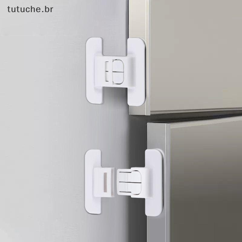 TU Novo 5 Pçs Casa Geladeira Bloqueio De Segurança Freezer Fechadura Da Porta Multi-Função Fechaduras Crianças Protetor 