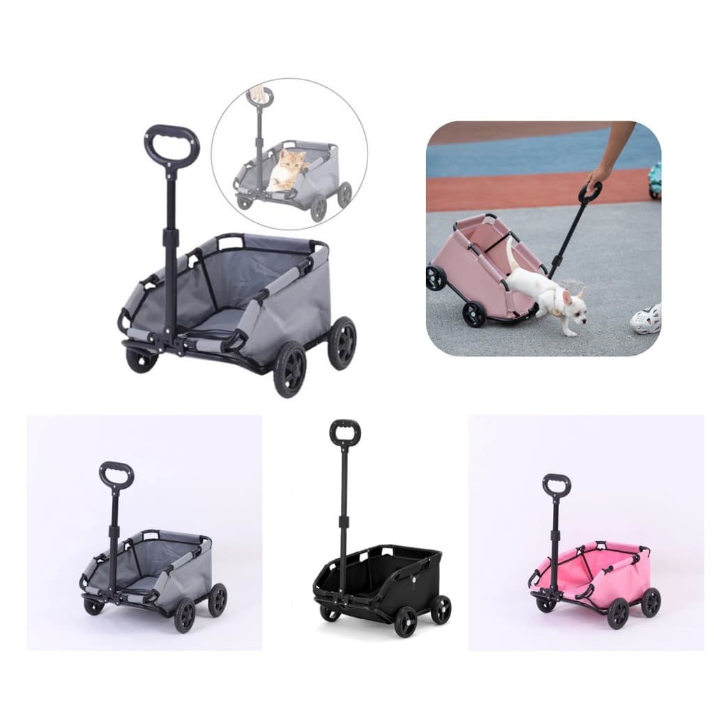 Carrinho Passeio Pet Cães Gatos Pequeno Porte Até 7kg