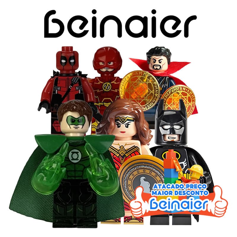 Mini bonecos, brinquedos para bonecas de blocos de construção, presentes de aniversário.