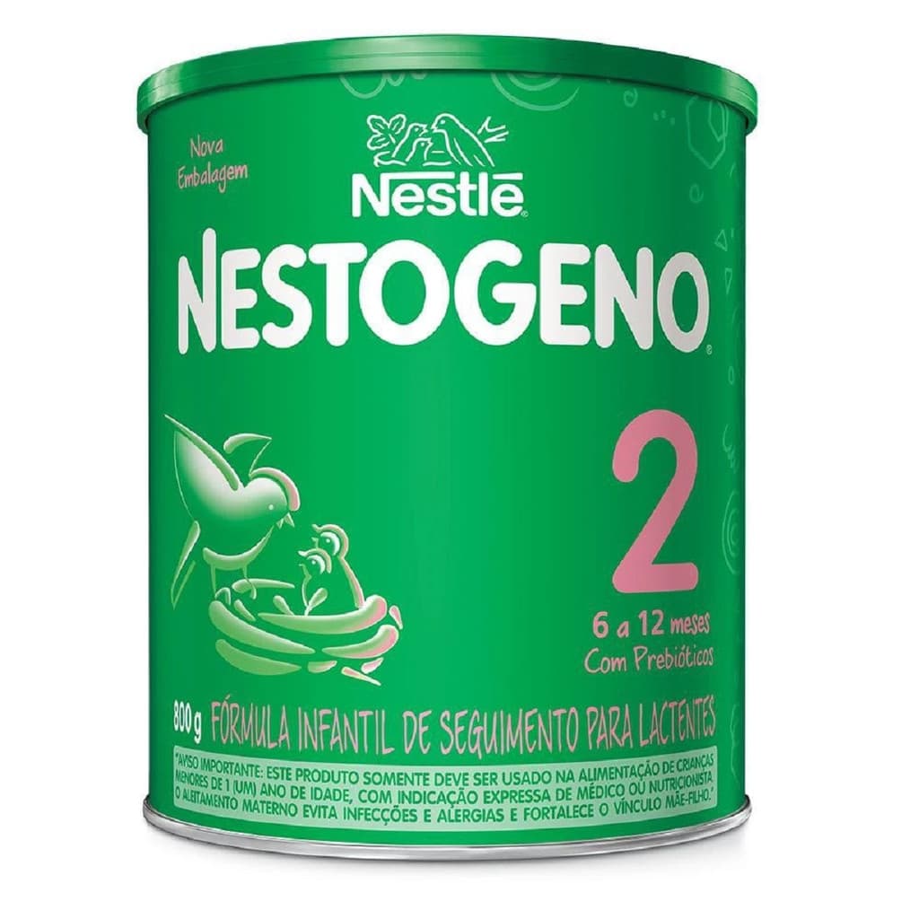 Fórmula Infantil Nestogeno 2 800g - Nestle