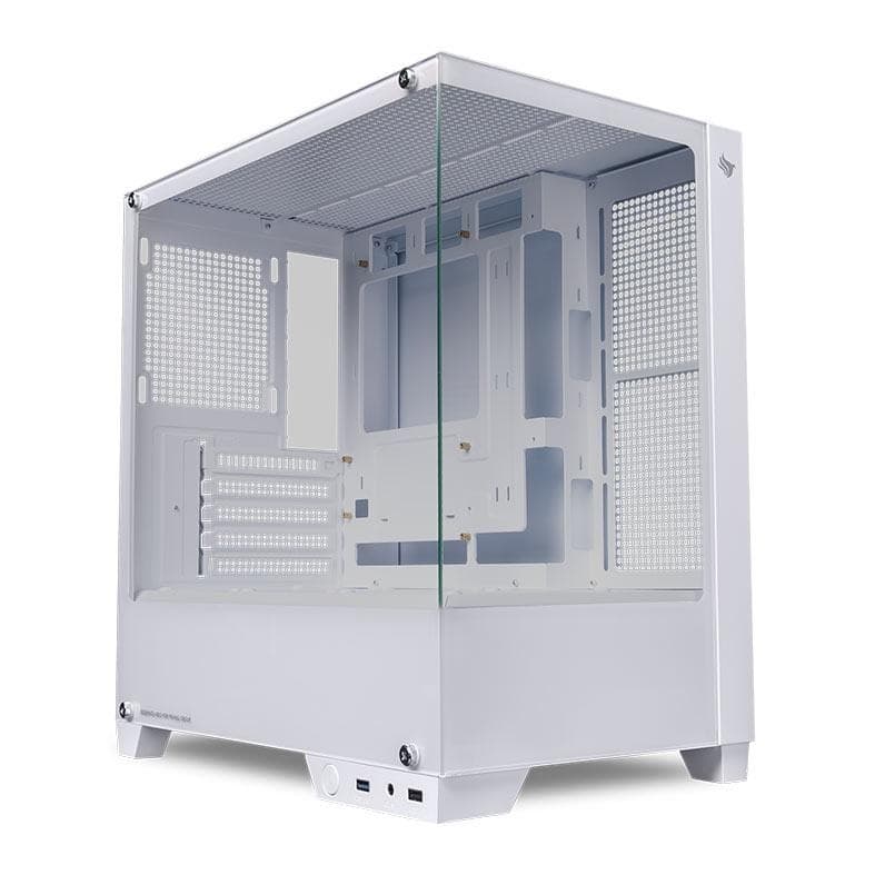 Gabinete Gamer Pichau Magpie 4XB, Mini-Tower, Lateral de Vidro, Branco, PG-MAG4XB-WH