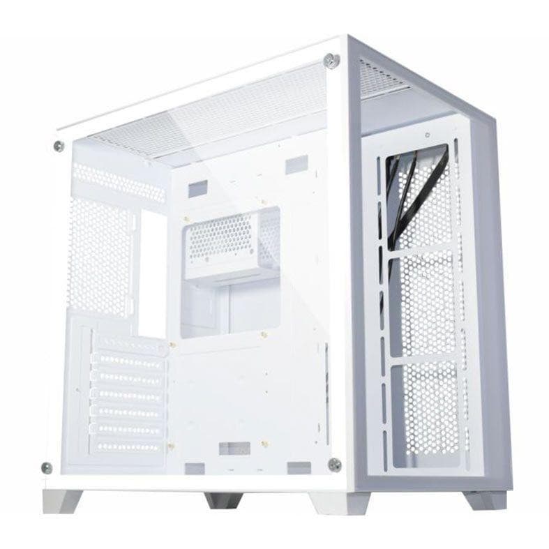 Gabinete K-Mex Gamer Aquário Space ATX White Sem FAN - CG-W2R4