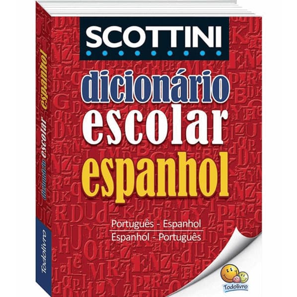 DICIONARIO ESPANHOL SCOTTINI PORT/ESP-ESP/PORT 464P
