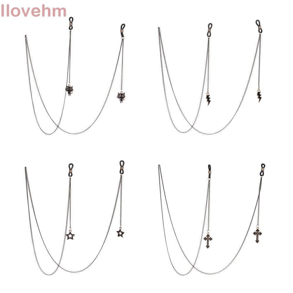 LUCKY-ILOVEHM Colar De Óculos Suporte De Sol Cordão Da Moda
