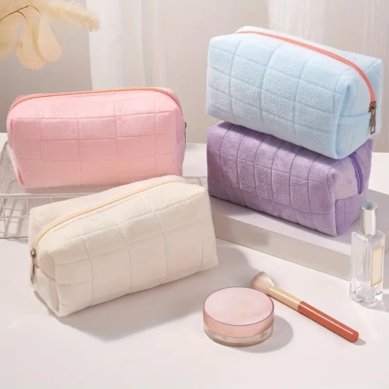 Bolsa De Cosméticos Armazenamento De Grande Capacidade Estojo De Lápis Macaron Color Storage Higiene Pessoal yy20028