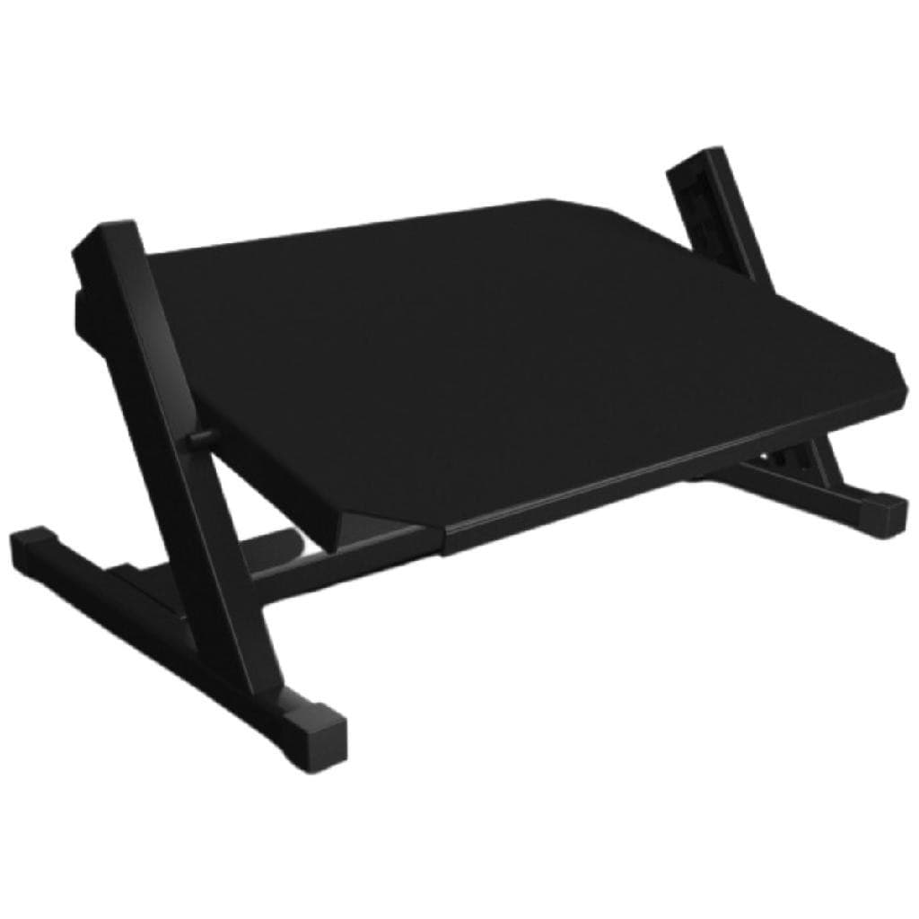Apoio Descanso para Pés Ergonômico com 8 Regulagens de Altura Preto