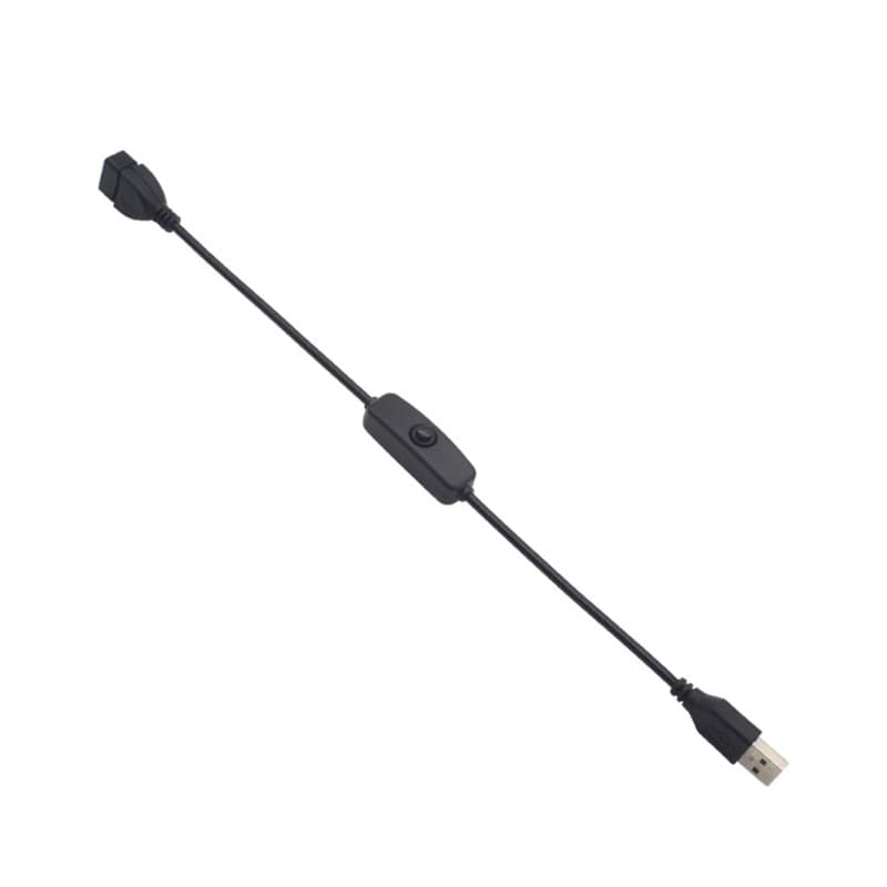 Estone USB Para Fêmea Extensão Interruptores Suporte Mesa LED