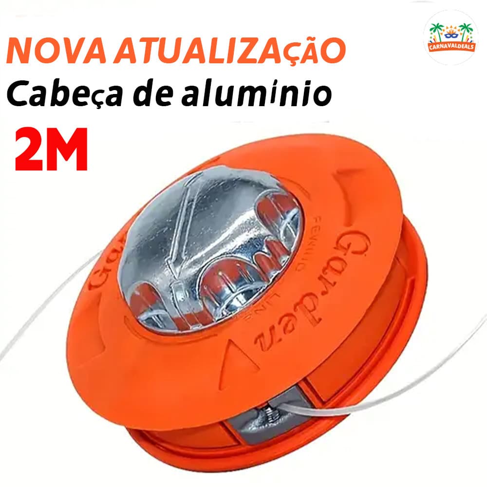 Carretel Profissional Jump - Corte Preciso, Material Durável, Linha de 2m Inclusa