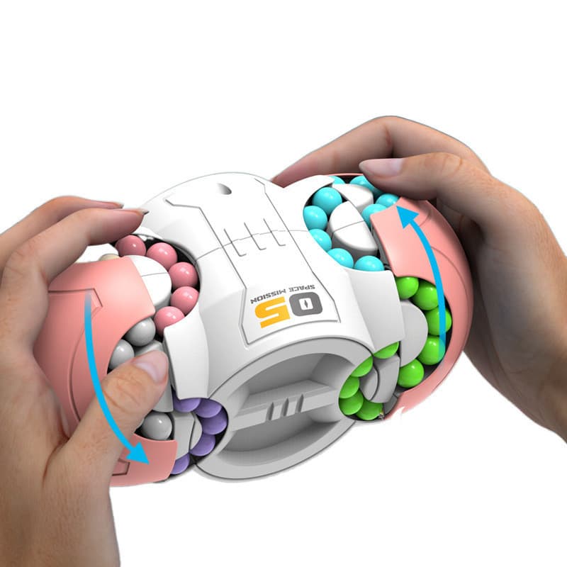 Brinquedos Giratórios De Cubo De Feijão Mágico Spinner Fidget , Presentes , De Aprendizagem E Educação Para Alívio