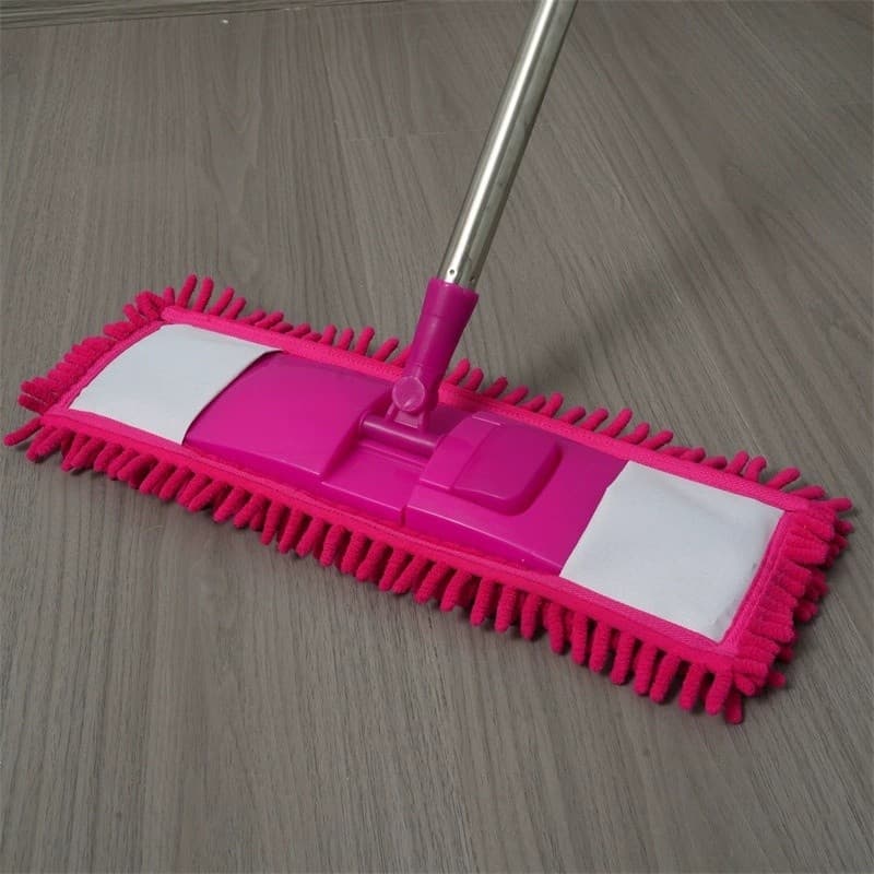 Mop Multiuso de Microfibra, Vassoura e Rodo para Pisos e Tira Pó