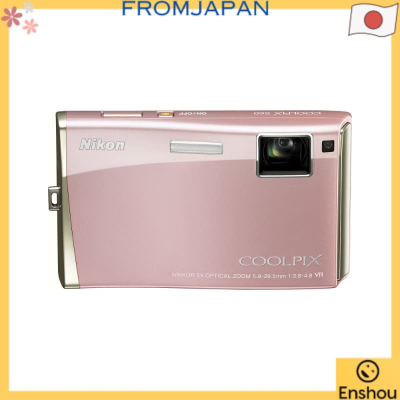 [USED]Do Japão [Usado] Câmera Digital Nikon COOLPIX S60 Rosa Royal