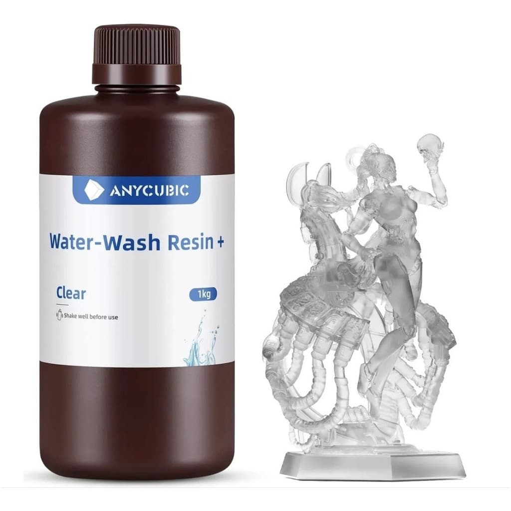 Resina Uv Anycubic Water Wash Washable Lavável Com Água 1kg