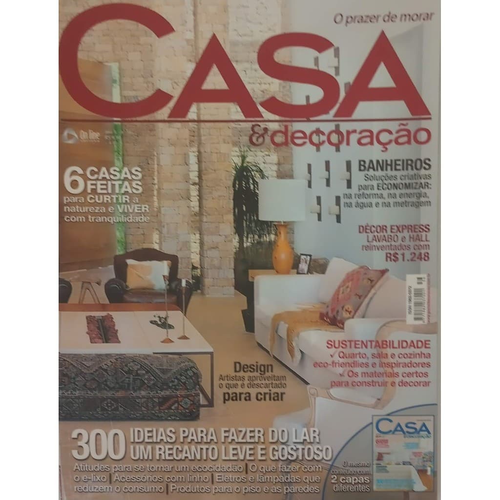 Revista Casa e Decoração de Andrea Calmaon