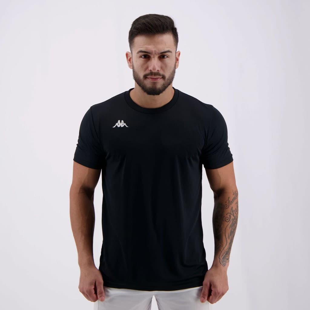 Camisa Kappa Modena Preta