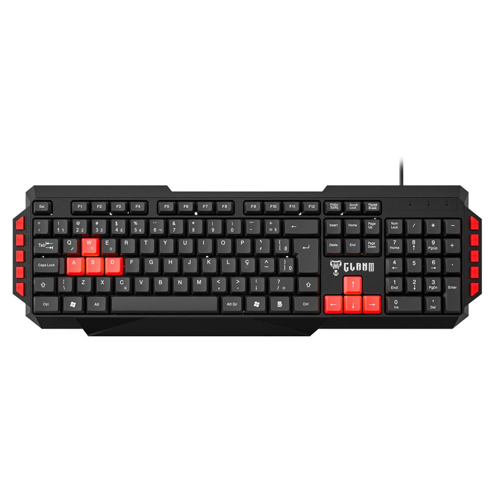 Teclado Gamer Styger - Clanm 117 Teclas Layout Abnt2