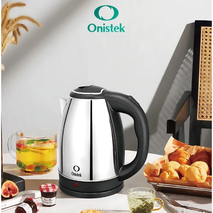 Jarra Elétrica Inox 1,8l Chaleira Elétrica Cor Preto 110v Pronta Entrega Otima Qualidade - Touro