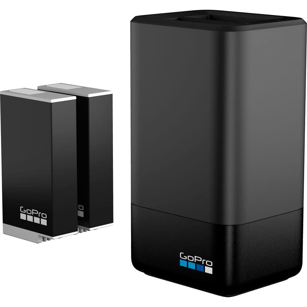 GoPro Carregador de Bateria Enduro Duplo para MAX