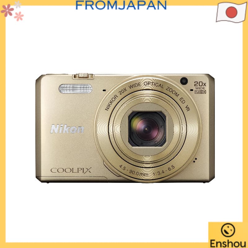 [USED]Do Japão [Usado] Câmera Digital Nikon COOLPIX S7000 Zoom 20x 16,05 Megapixels Dorada S7000GL