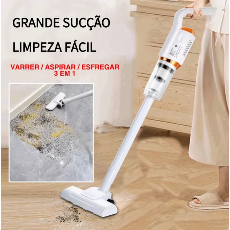 Aspirador de pó limpeza portátil Sem Fio Multifuncional para limpeza de Casa manual Loong