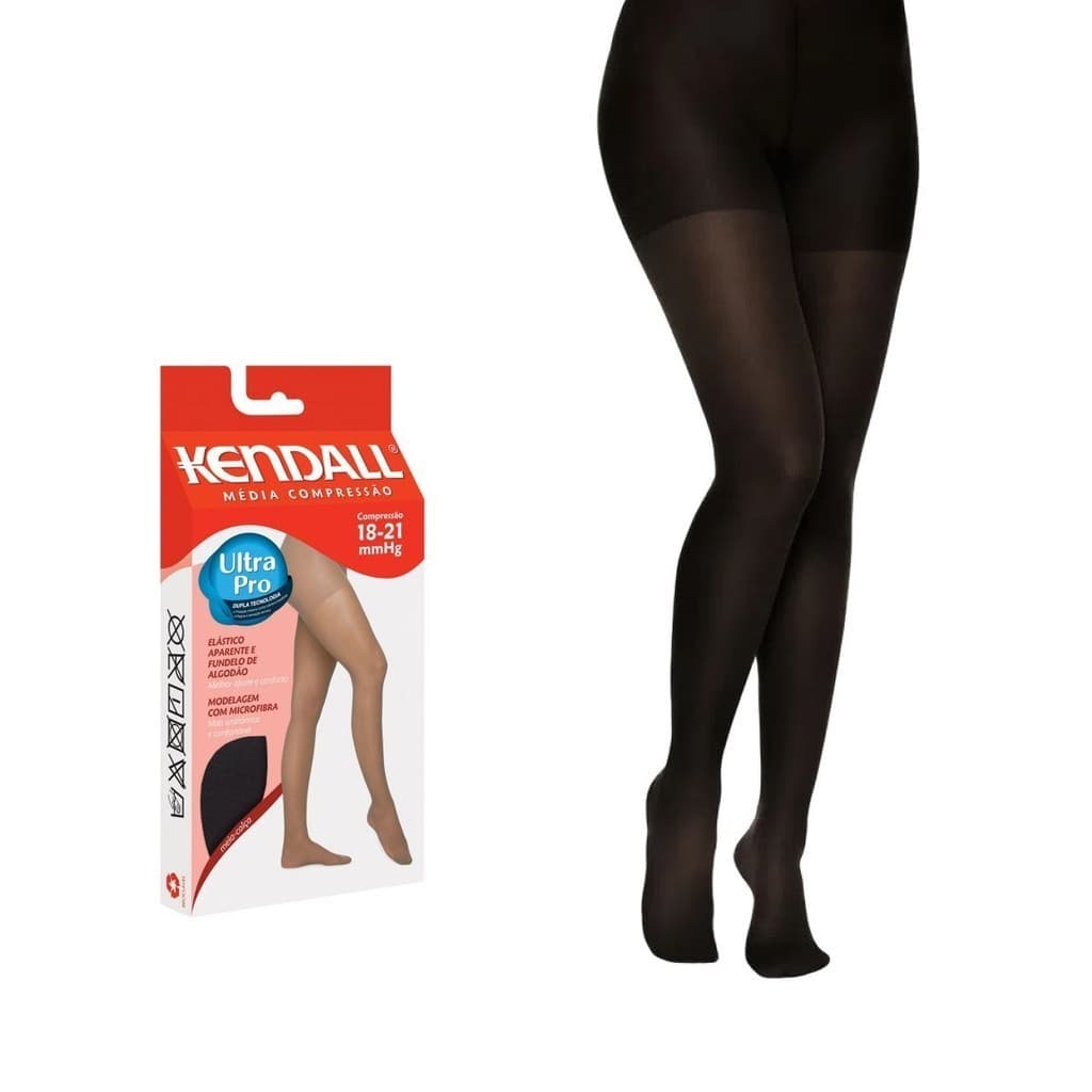 Meia Calça Kendall Média Compressão com ponteira 1631