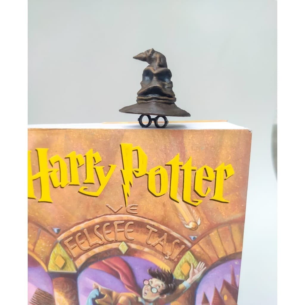 Marcador Pagina Livro Caderno HARRY POTTER 2 BOOKMARK Criativo Leitura Divertido personalizado iMPRESSAO 3D