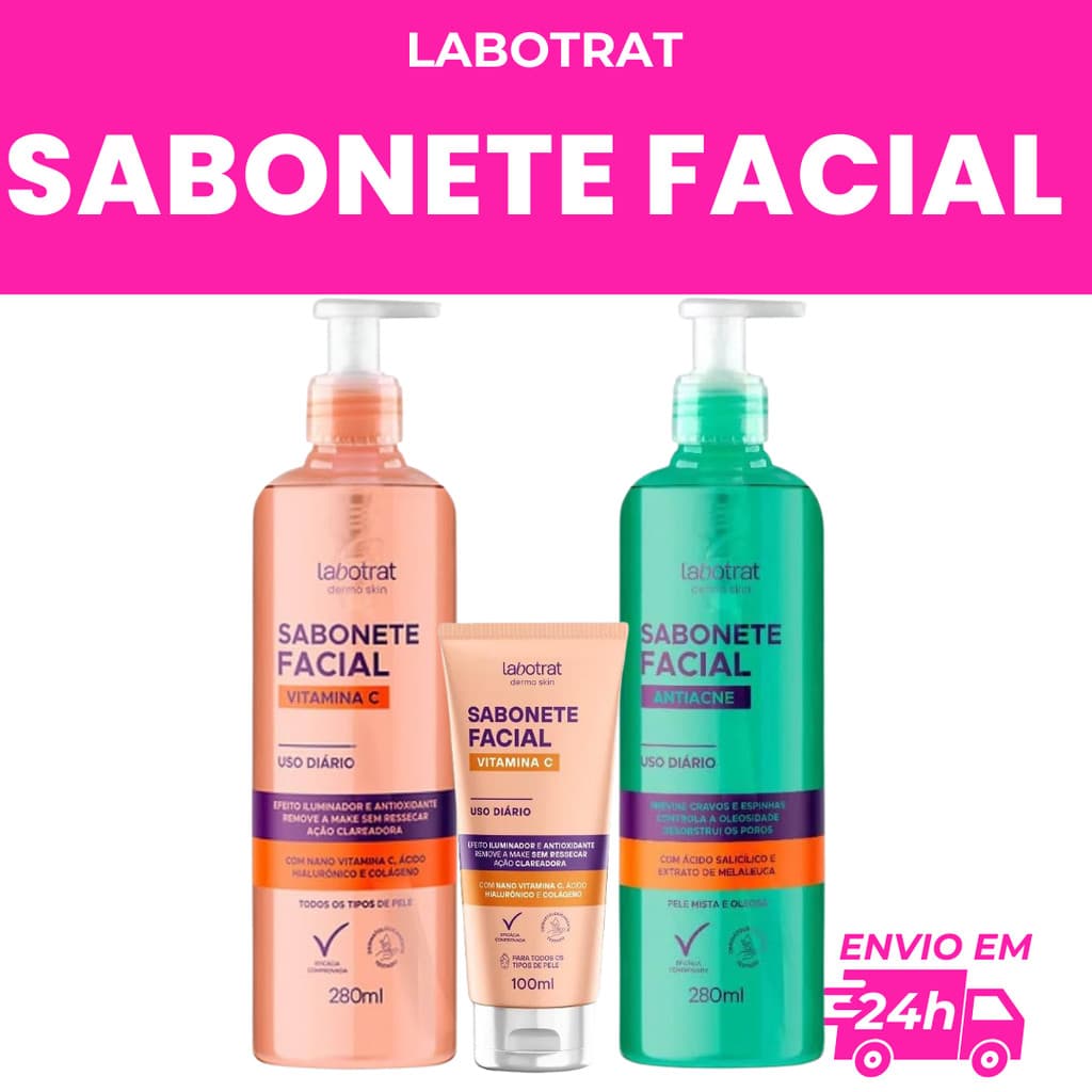 SABONETE FACIAL DERMO SKIN (FACIAL/SKIN CARE) - LABOTRAT