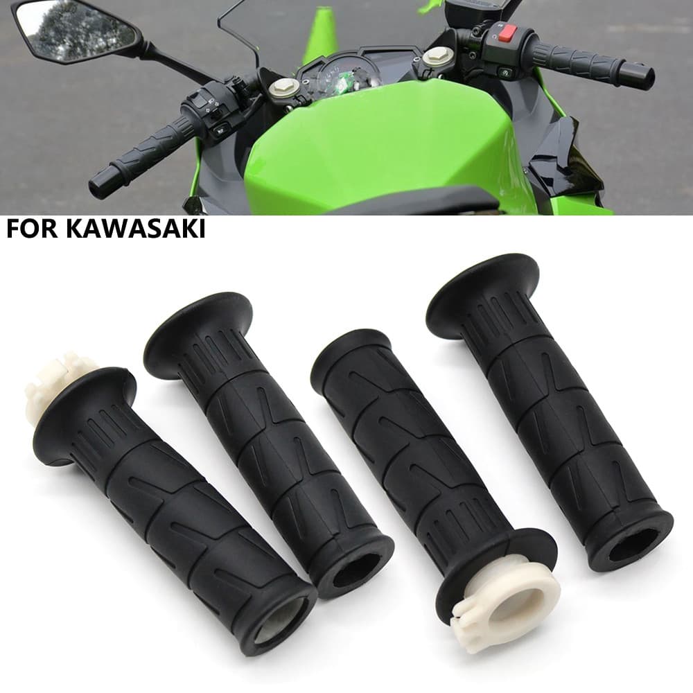 Para Kawasaki Ninja ZX-6R ZX6R 7R 9R 10R Ninja300/250 ER6N/F Lidar Com Barra De Moto Apertos De Mão Guiador Aperto Anti-