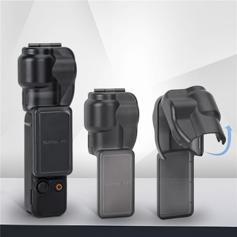 Capa De Silicone Para DJI Osmo Pocket 3 , Protetor Abrangente , Completa , Tampa De Lente Gimbal , Anti-Colisão , Câmera