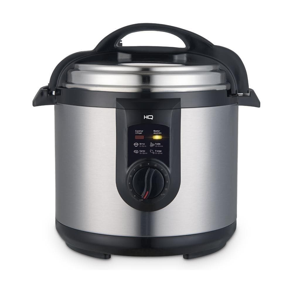 Panela De Pressão Elétrica Multifuncional HQ 5 Litros Inox HQ-Y5MI 220V
