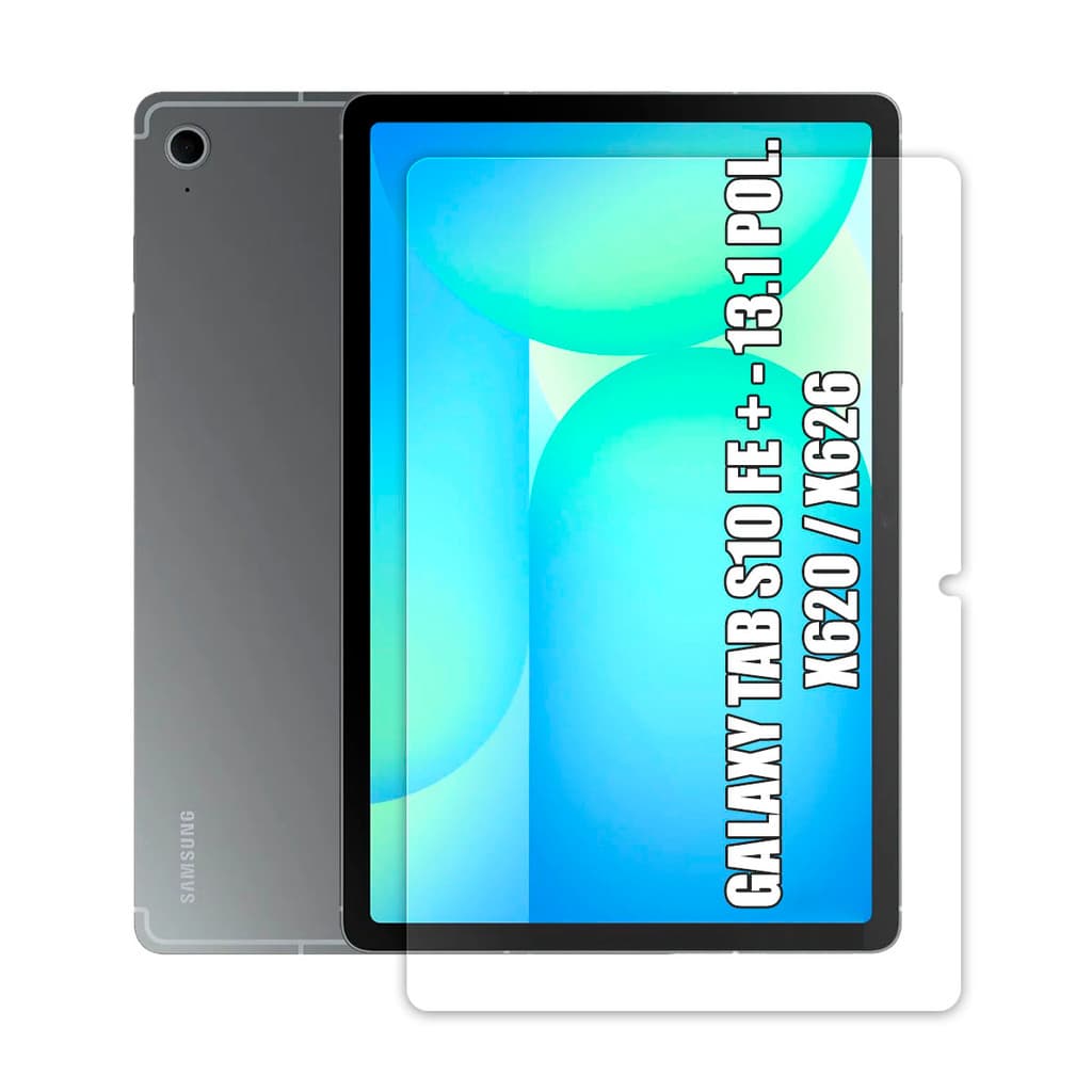 Película Vidro Para Tablet Tab S10 FE + (S10 FE Plus) - 13.1 Pol. - X620 / X626