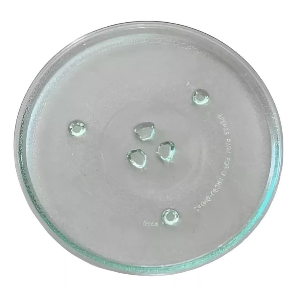 Prato De Microondas Vidro Universal 27 Cm (novo)