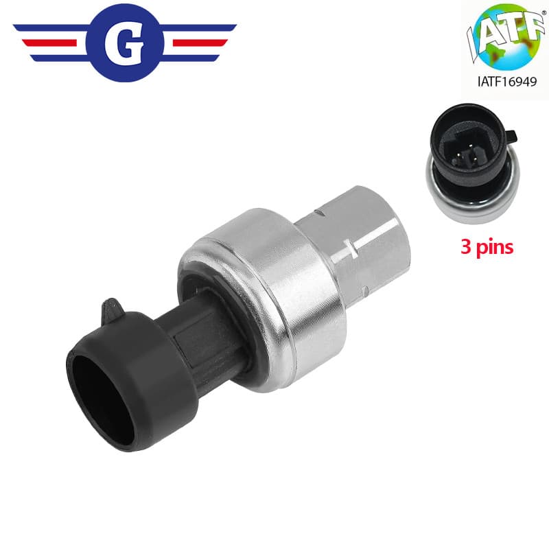 Pressostato de alta pressão de 3 pinos para Montana, Celta, S10, Palio, Clio e Fluence
