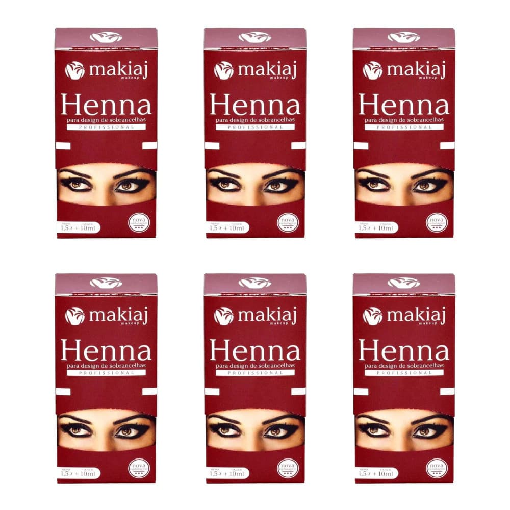 HENNA PARA SOBRANCELHA - MAKIAJ