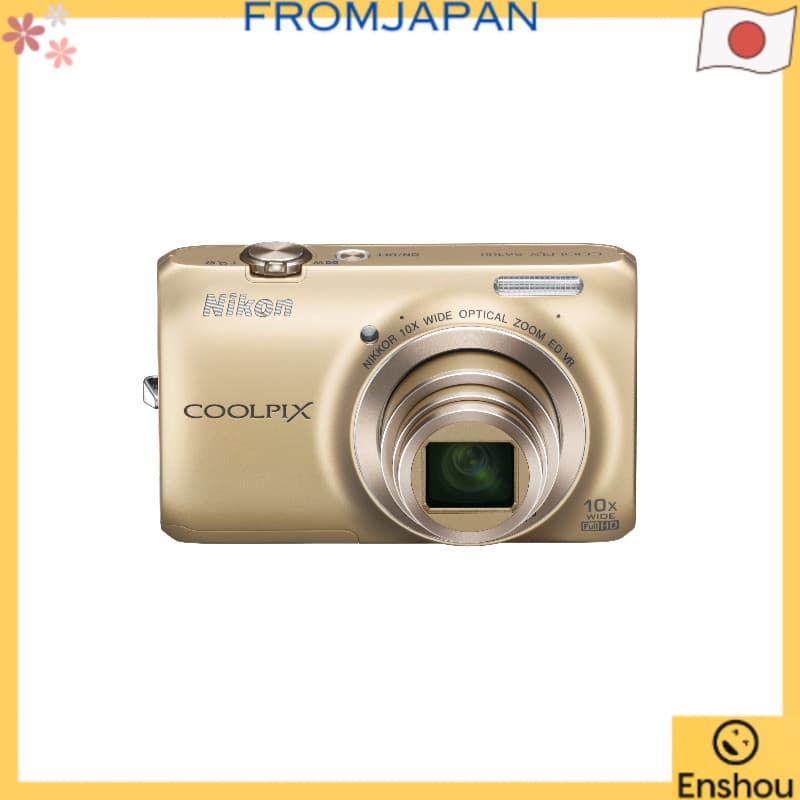 [USED]Do Japão [Usado] Nikon Câmera Digital COOLPIX S6300 Duro Elegante S6300GL