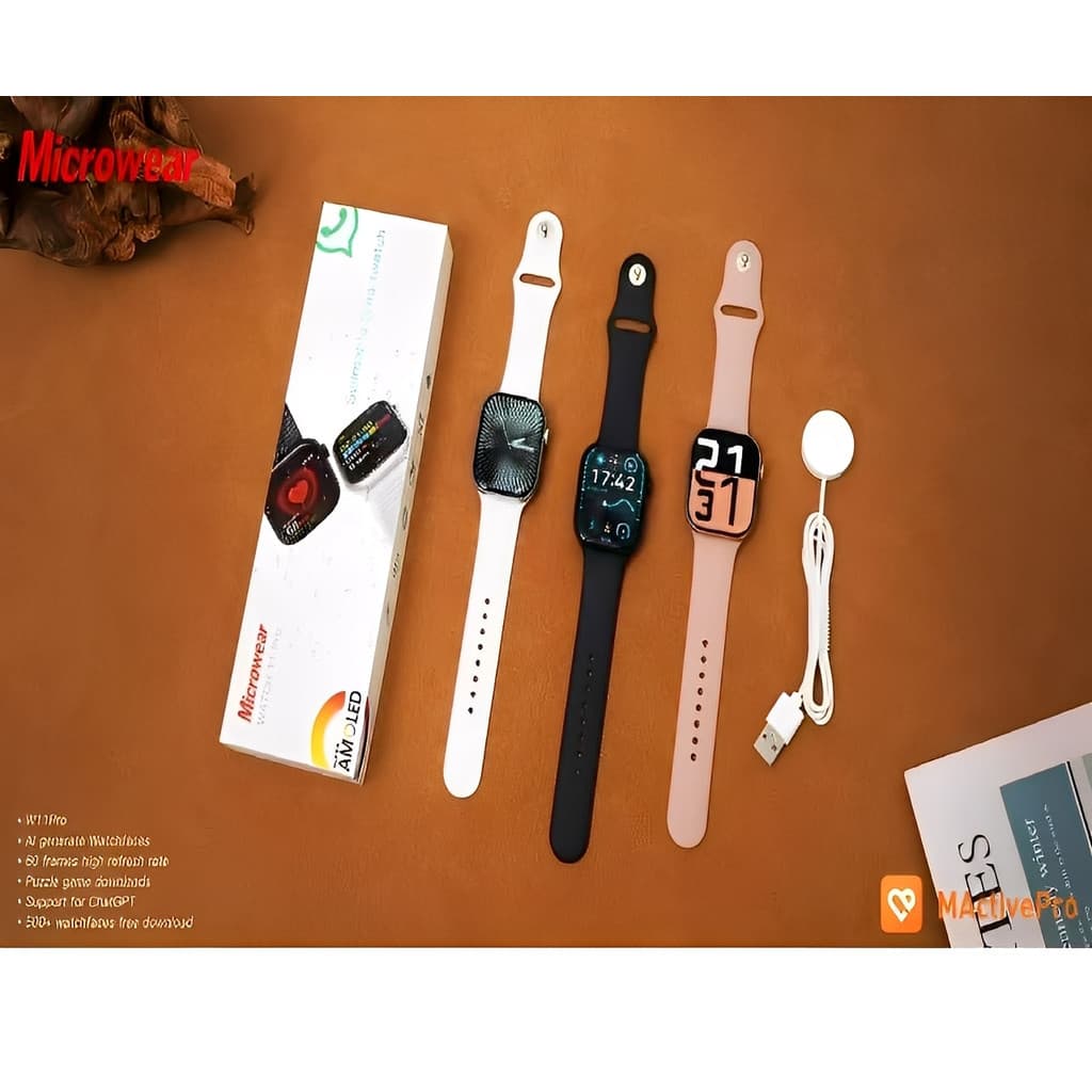 Relógio Smartwatch W11 PRO 46mm Chat Gpt Série 11 Lançamento 2025 Original
