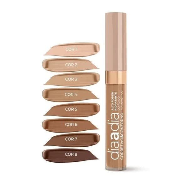 Corretivo & Contorno Líquido Dia a Dia Mahav CCL-MV Presente Para Elas