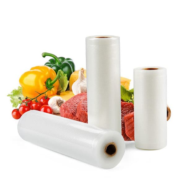 Kit 2 Rolo Bobina 5Metros Saco Embalagem Seladora a Vácuo