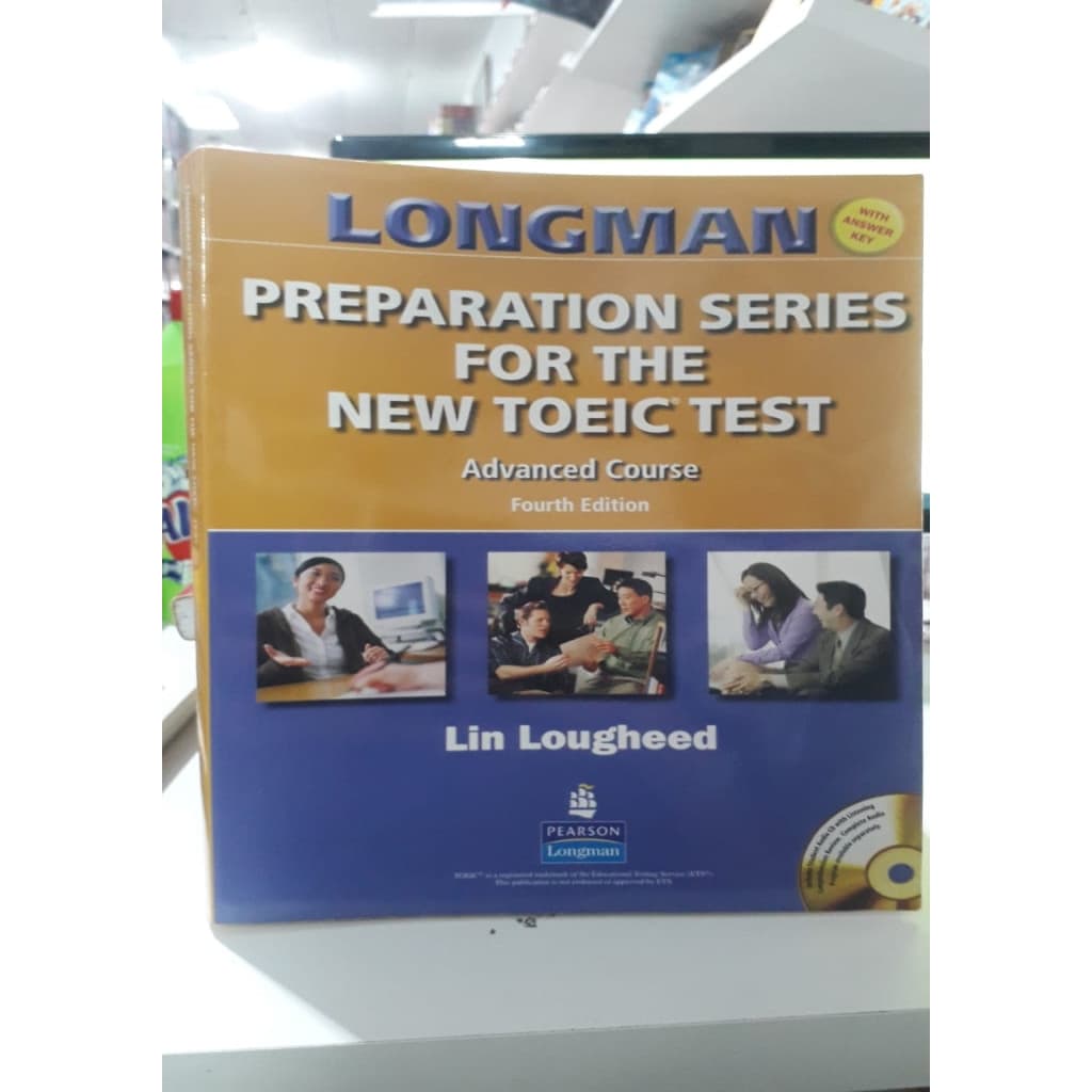 Longman preparation series for the new  toeic test autor Lin Lougheed