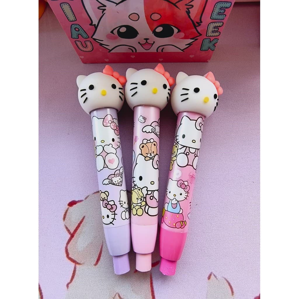 Caneta Borracha Sanrio, Coleção Hello Kitty
