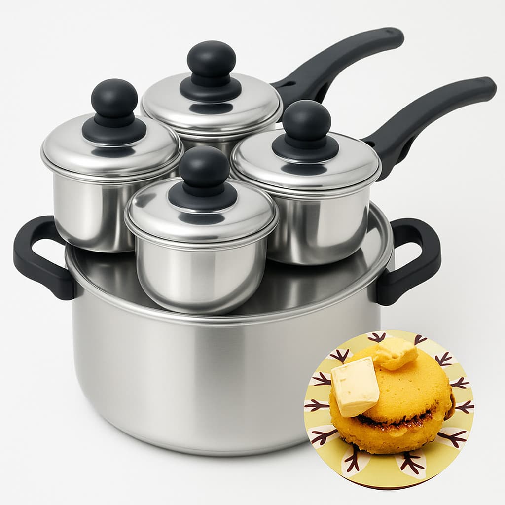 Cuscuzeira 4 em 1 Drone – Prepara até 4 porções ao mesmo tempo