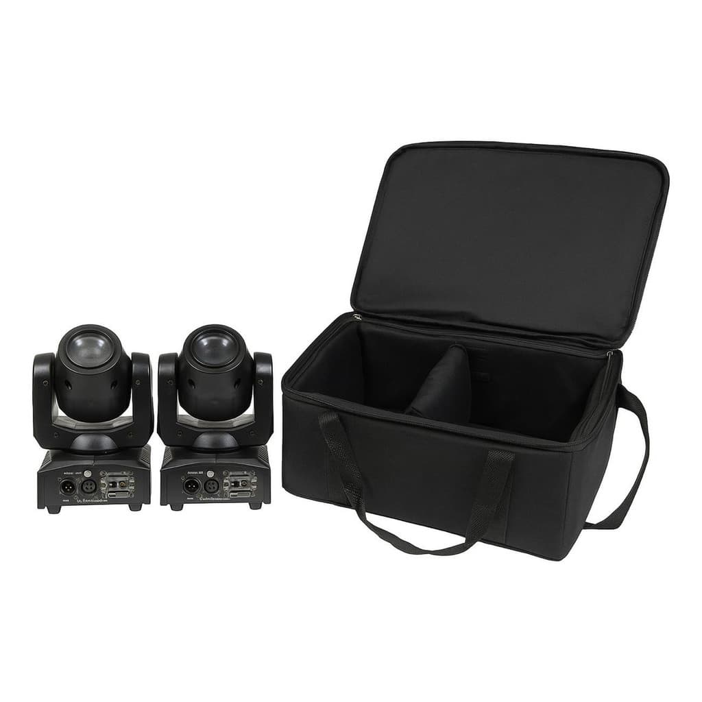 Case P/ 2 Moving Head Ou Par Led Com Divisão Acolchoada