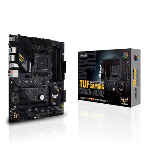 Placa Mãe Asus Tuf Gaming B550-plus, Ddr4, Am4, Atx